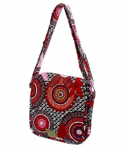 Belvah Quilted Paisley Messenger Crossbody