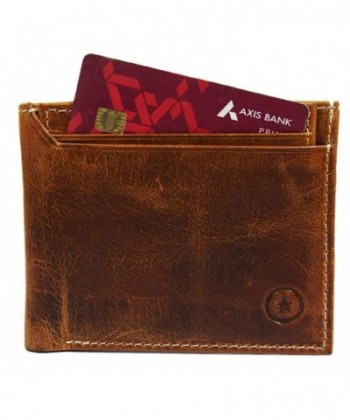 RFID Blocking Genuine Leather Wallet