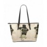 InterestPrintPug Womens Leather Shoulder Handbags