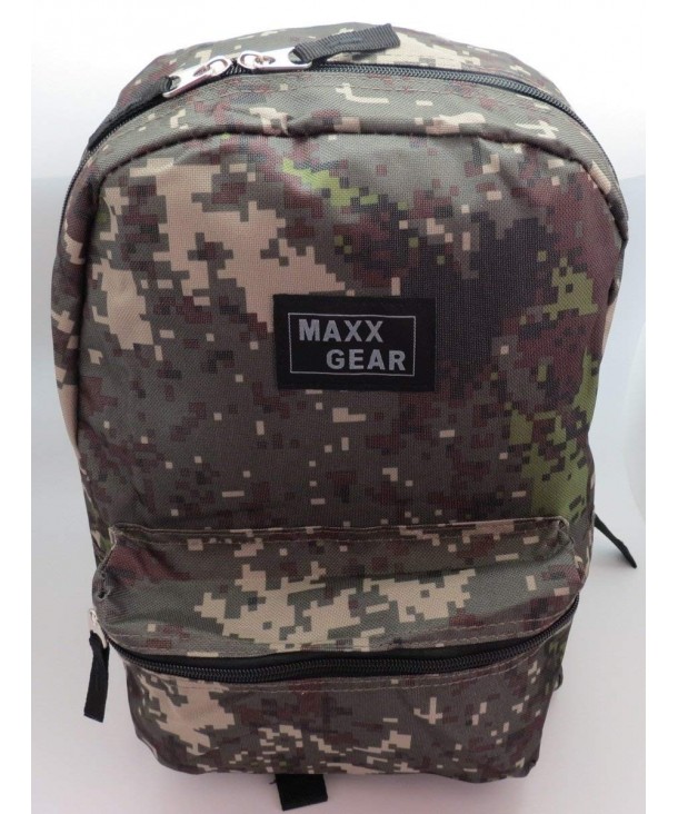 Maxx Gear Lightweight Backpack Camouflage