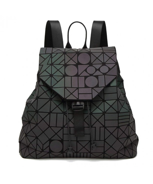 Youndcc Geometric Luminous Backpack Daypack