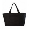 Large Poly Zippered Tote Bag