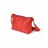 Genuine Leather Vintage Crossbody Clutch