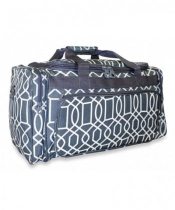 Ever Moda Geometric Duffle Bag