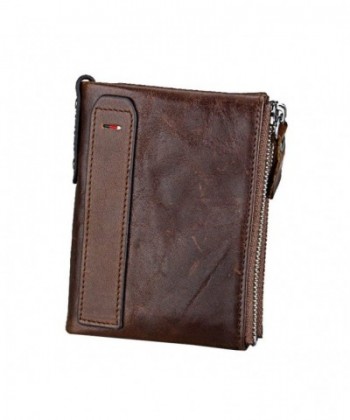 RFID Blocking Wallet Vintage Leather