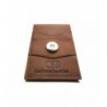 Mens Brown Minimalist Bifold Wallet