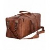 Leather Duffel Overnight Weekender Passion