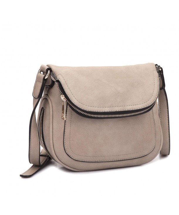 MKY Lightweight Leather Shoulder Crossbody