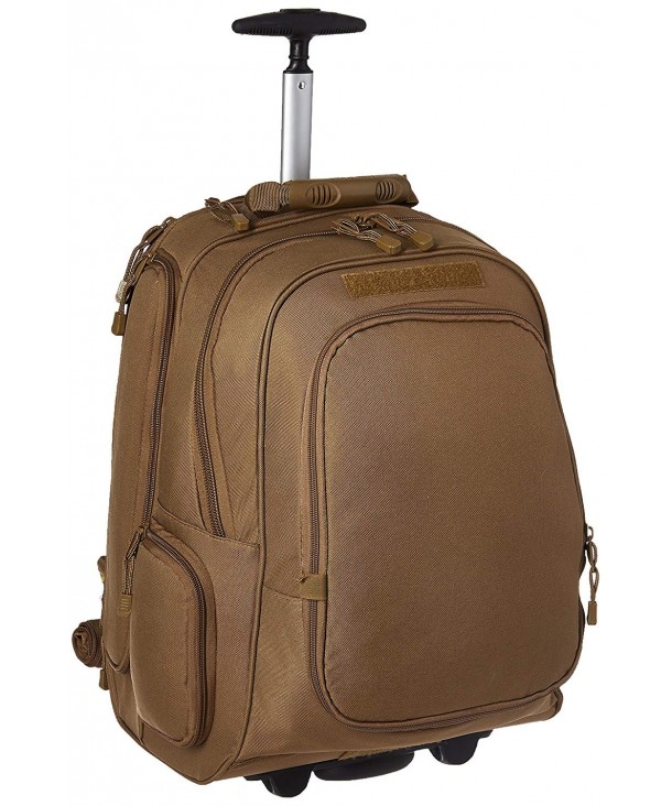 Mercury Wheeled Laptop Backpack Coyote