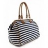 Classic Nautical Stripe Shoulder Handbag
