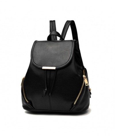 aiseyi Fashion Leather Backpack Shoulder