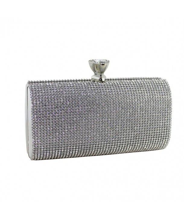 Crystals Evening Purse Bag Minaudiere Clutch w/over 3500 pc Crystals ...