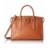 Emilie M Jenna Satchel Cognac