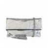 JNB Womens Cracked Metallic Foldover