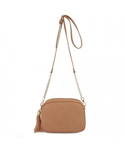 Simple Shoulder Crossbody Tassel Zipper