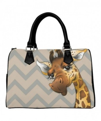 D Story Handbag Giraffe stripes Shoulder