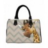 D Story Handbag Giraffe stripes Shoulder
