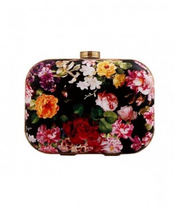 Womens Leather Hardbox Colorful Evening