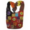 Happy Flowers Patchwork Crossbody Handbag