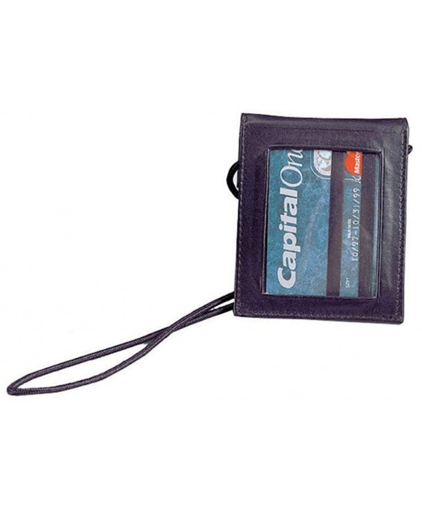 Winn Leather Security Wallet Black