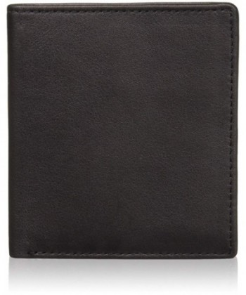 Royce Leather Bifold Wallet Black
