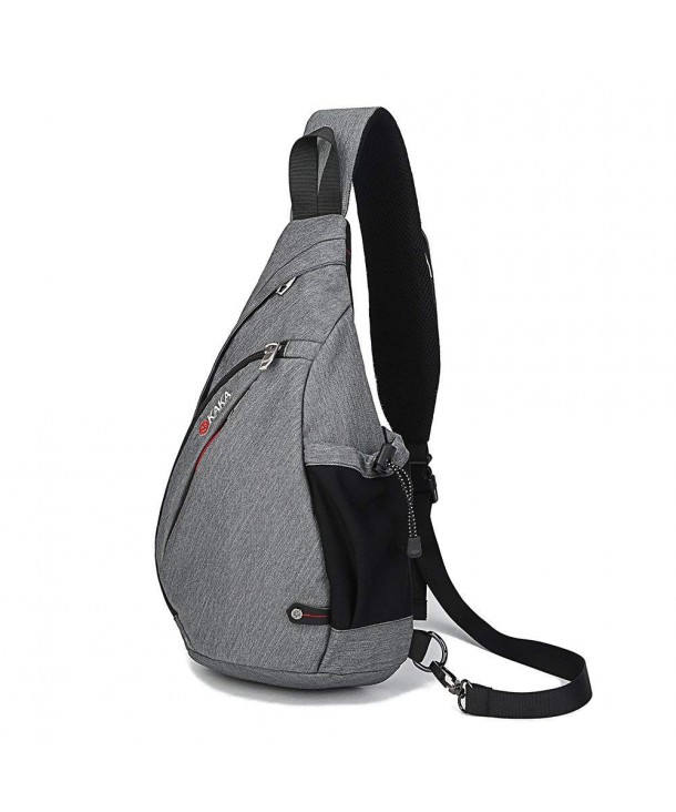 Canvas Sling Bag Travel Shoulder Backpack Chest Crossbody Daypack for ...