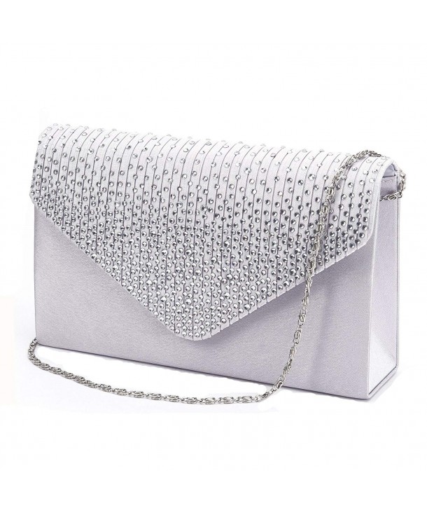 Nodykka Evening Envelope Rhinestone Frosted