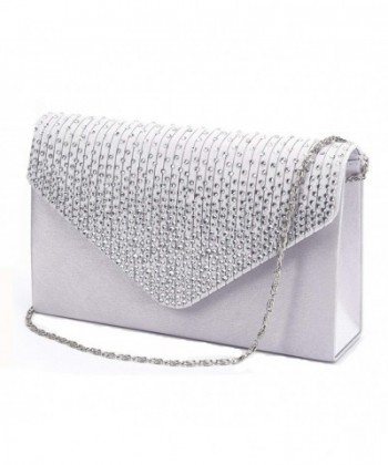 Nodykka Evening Envelope Rhinestone Frosted