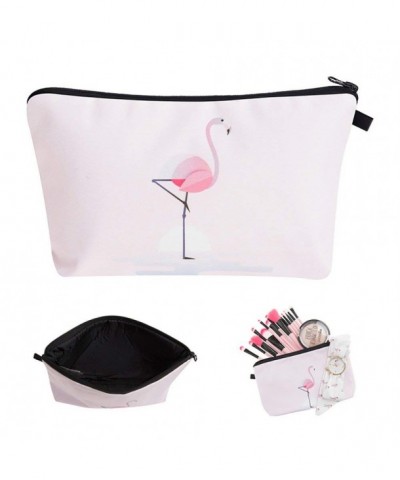 Waterproof Electronics Accessories Organizer Pink Flamingo