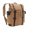 Vagabond Traveler Stylish Canvas Backpack