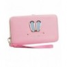 Leather Wristlet Business Holders Women