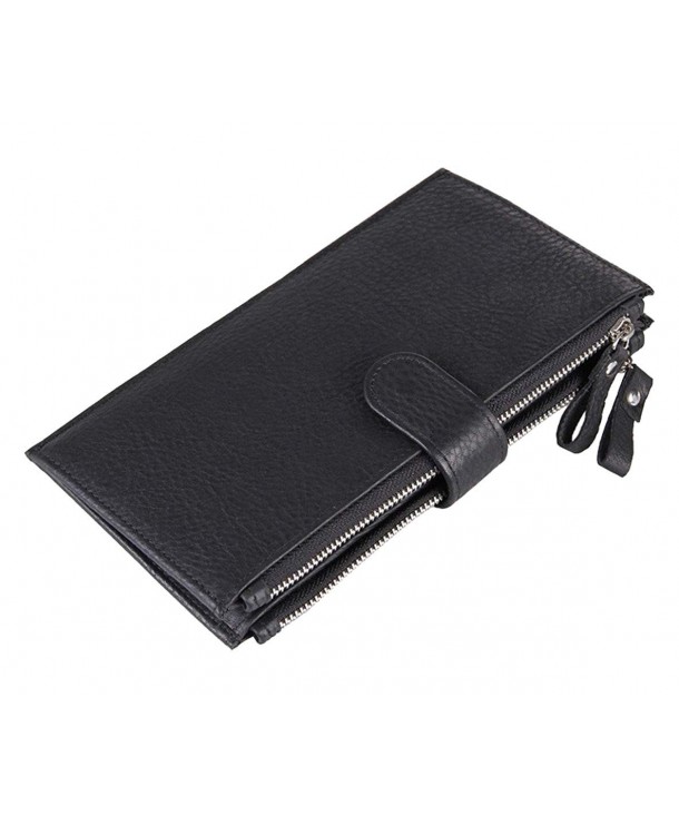 Herebuy Designer Leather Zipper Wallet