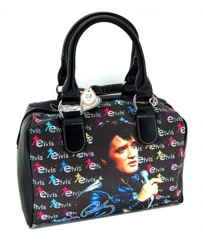 Elvis Presley Satchel Handbag Microphone