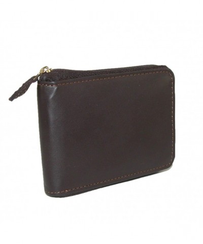 Leather Regatta Zip Around Convertible Billfold