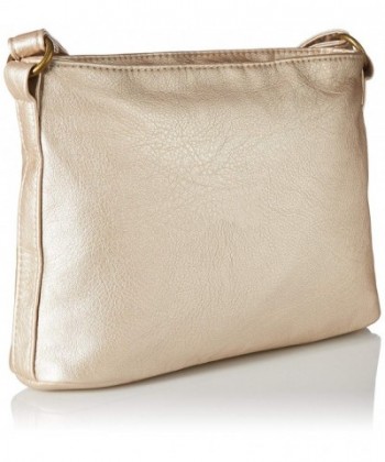 Bueno Grained Nappa Washed Crossbody - Golden - CI189GII0NS