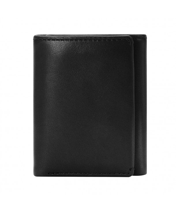 HOJ Co. Eastwood Nappa TRIFOLD-Men's Leather Wallet-Trifold Wallet ...