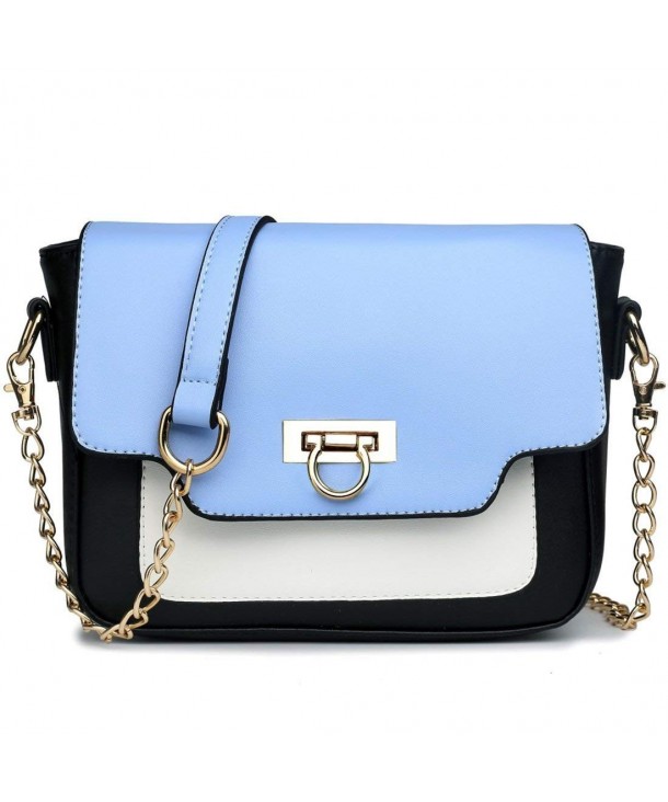 Miss Lulu Leather Horseshoe Satchel