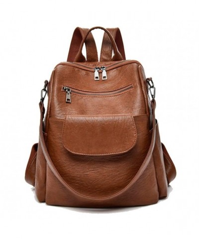 designer backpack waterproof shoulder BrownU###Fashion Women Backpacks Outlet
