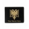 Leather Albania Personalized Engraving Included