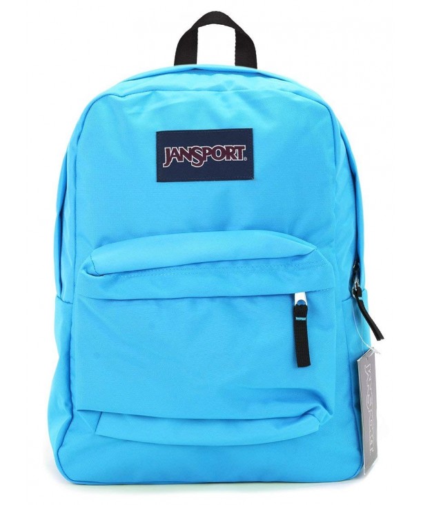 Jansport Superbreak Backpack blue crest