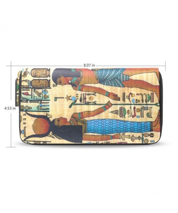 Womens Ancient Egyptian Pattern Wallet