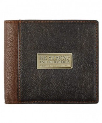 Two Tone Genuine Leather Wallet Courageous