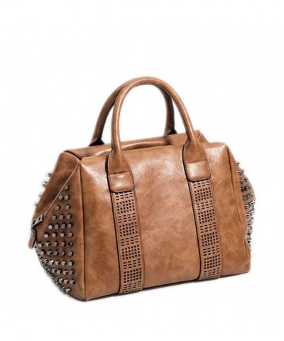 Mn Sue Satchel Studded Shoulder