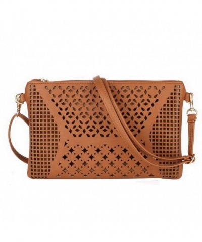 Jiaruo Vintage Leather Crossbody Handbag