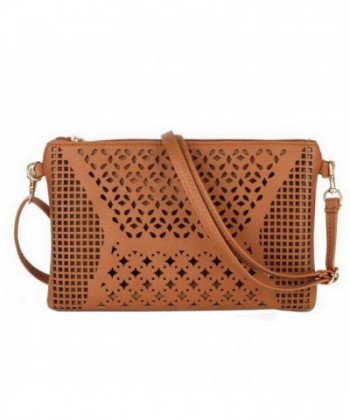 Jiaruo Vintage Leather Crossbody Handbag