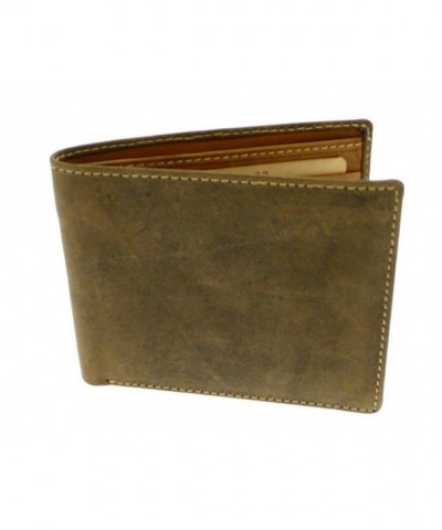 Brown Leather Credit Holder Wallet