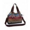 Casual Shopping Shoulder Handbag Striped