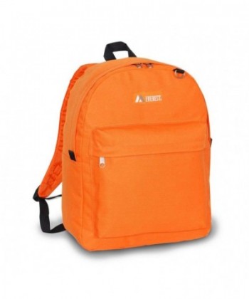 Everest Mens Classic Backpack Orange