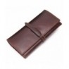 Genuine Leather Bifold Clutch Secretary