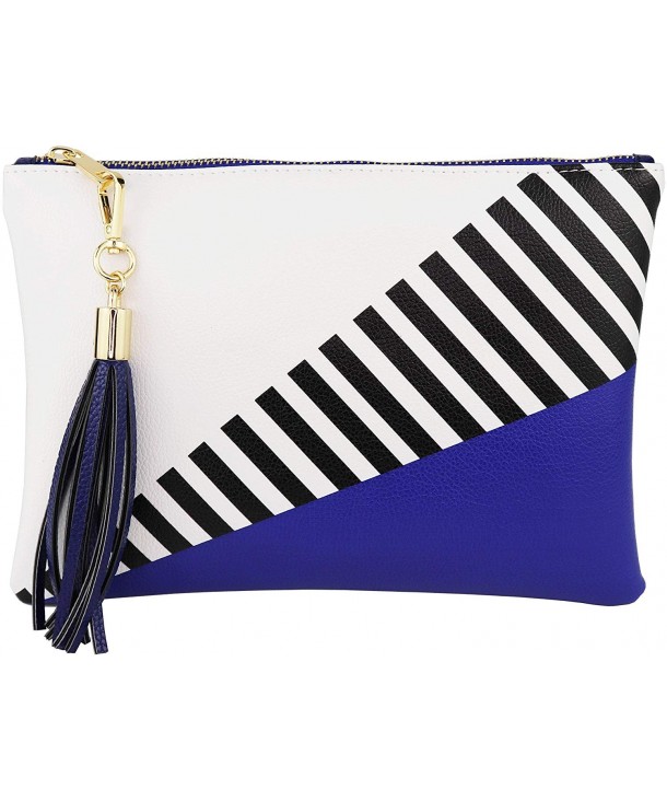 BRENTANO Vegan Clutch Tassel Accent BRENTANO Vegan Clutch Tassel Accent
